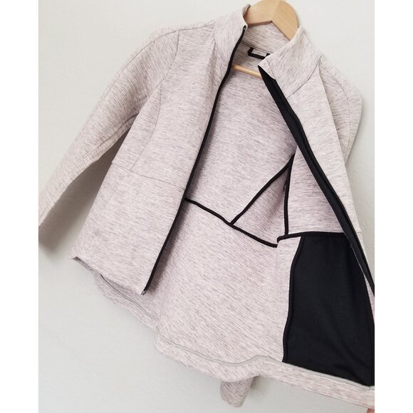 Lululemon Going Places Jacket Size 4 Space Dye Heather Pale Lilac Stretch C50416 - Picture 14 of 16